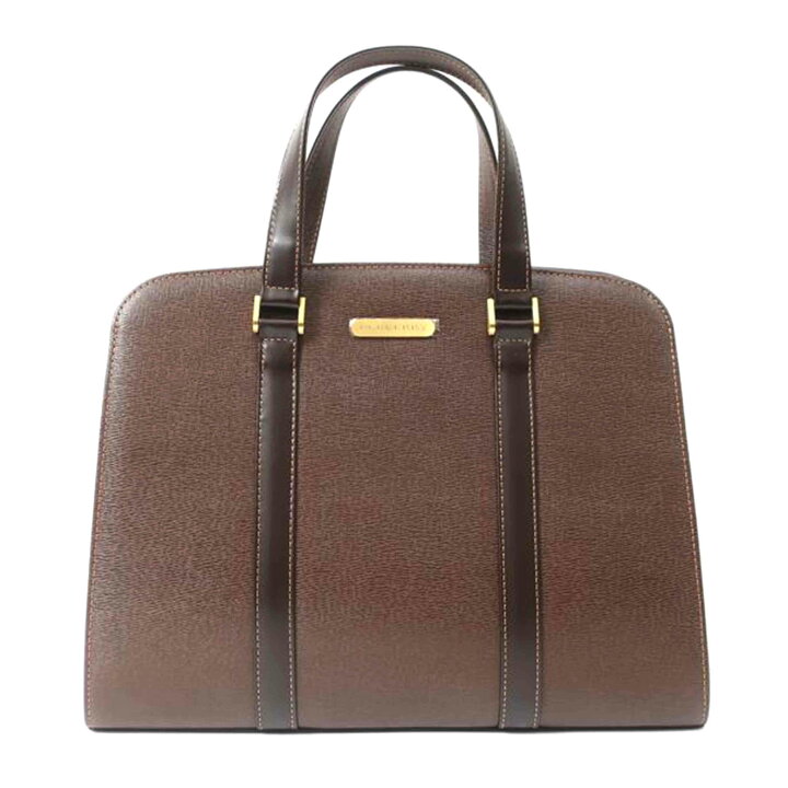 楽天市場】Burberry バーバリー/ノバチェック/レザーハンドバッグ