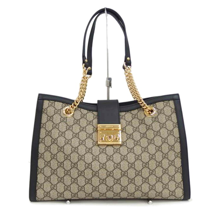 楽天市場】GUCCI グッチ/GGスプリーム パドロック チェーン ショルダー  