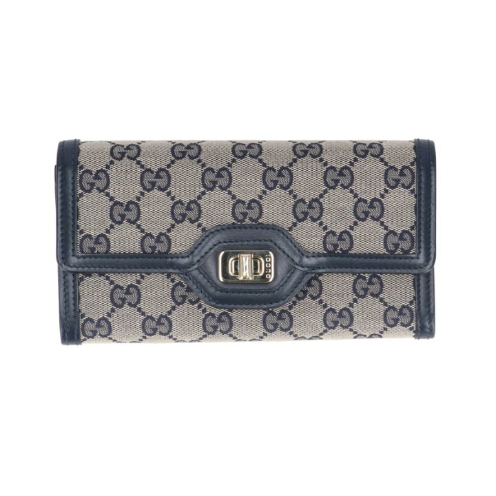 楽天市場】GUCCI グッチ/ルーチェ/GGキャンバスフラップウォレット  