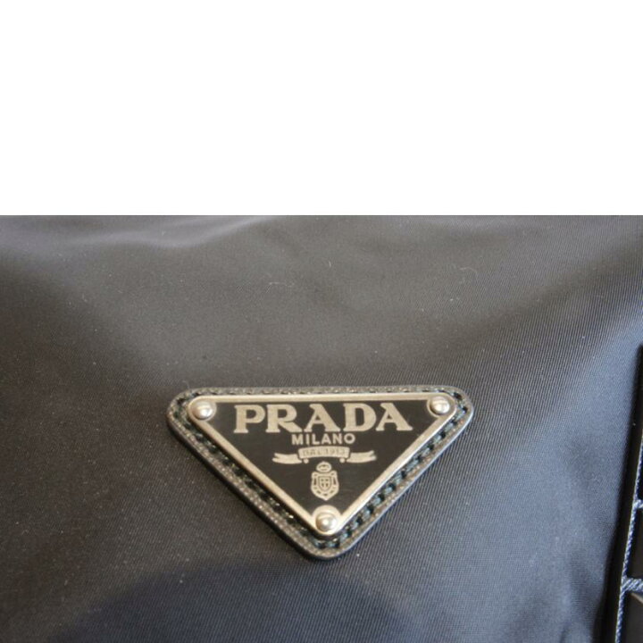 楽天市場】PRADA プラダ/ナイロンスタッズショルダーブラック/1BD118  