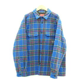 Supreme シュプリーム/キルティングフランネルシャツ/ABランク/75【中古】