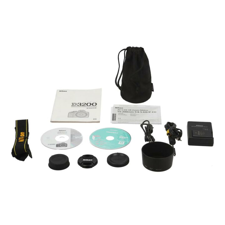 楽天市場】Nikon ニコン/デジタル一眼/D3200 ダブルズームキット 