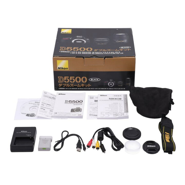 楽天市場】Nikon ニコン/デジタル一眼 ダブルズームキット/D5500 