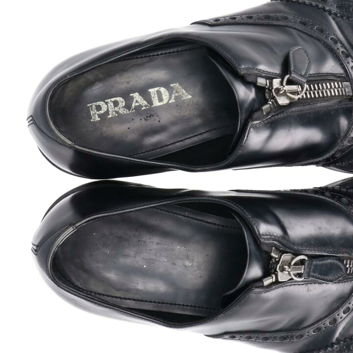 楽天市場】PRADA プラダ/シャークソールウイングチップ/13AW/2EG 089 