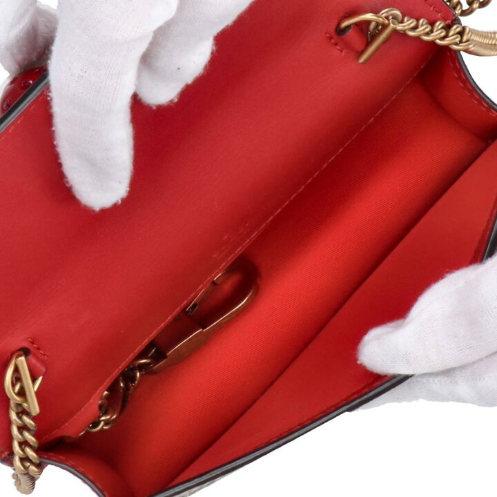 楽天市場】GUCCI グッチ/GGスプリーム/チェリーチェーンショルダー 