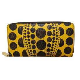 LOUIS VUITTON ルイ・ヴィトン/ジッピー・ウォレット/草間彌生/モノグラム/パンプキンドット/M60449/CA1**/Bランク/84【中古】