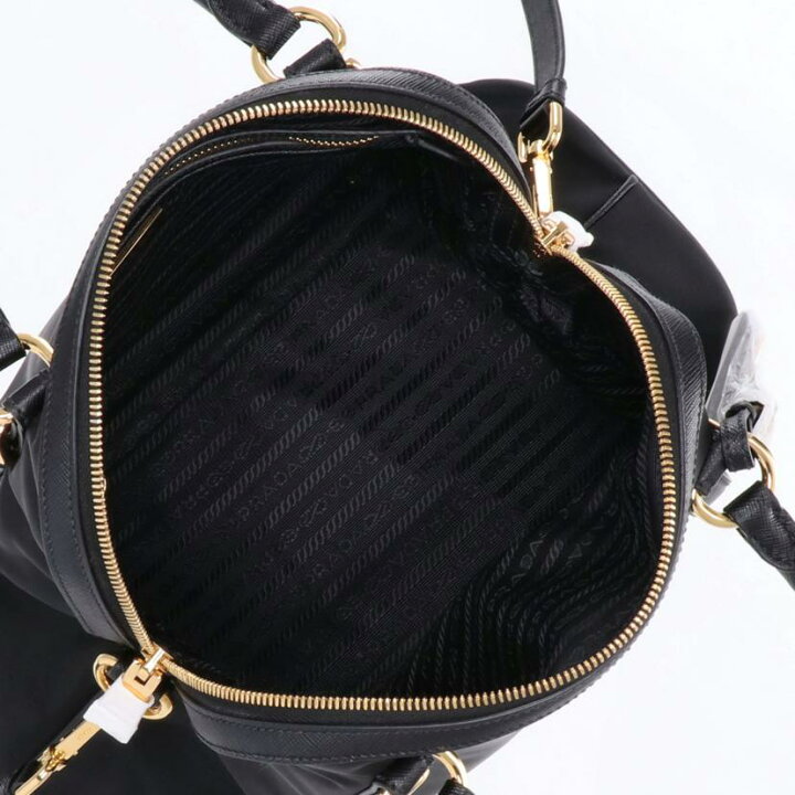 楽天市場】PRADA プラダ/テスートナイロン×レザー2wayハンド/ブラック  