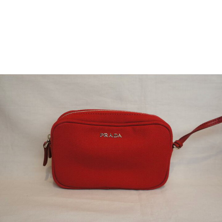 楽天市場】PRADA プラダ/カナパ2WAY/ポーチ付/グロメットキャンバス 