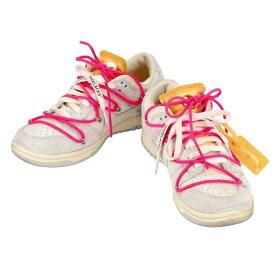 Off-White×NIKE オフホワイト×ナイキ/ダンク ロー セイル/DJ0950-117/00195240905625/ABランク/85【中古】