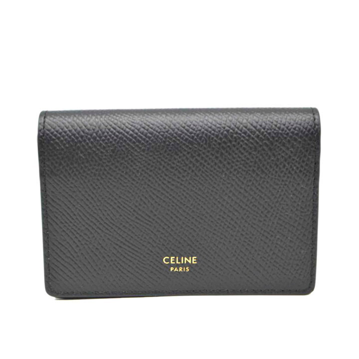 楽天市場】CELINE セリーヌ/ビジネスカードホルダー/グレインドカーフ 