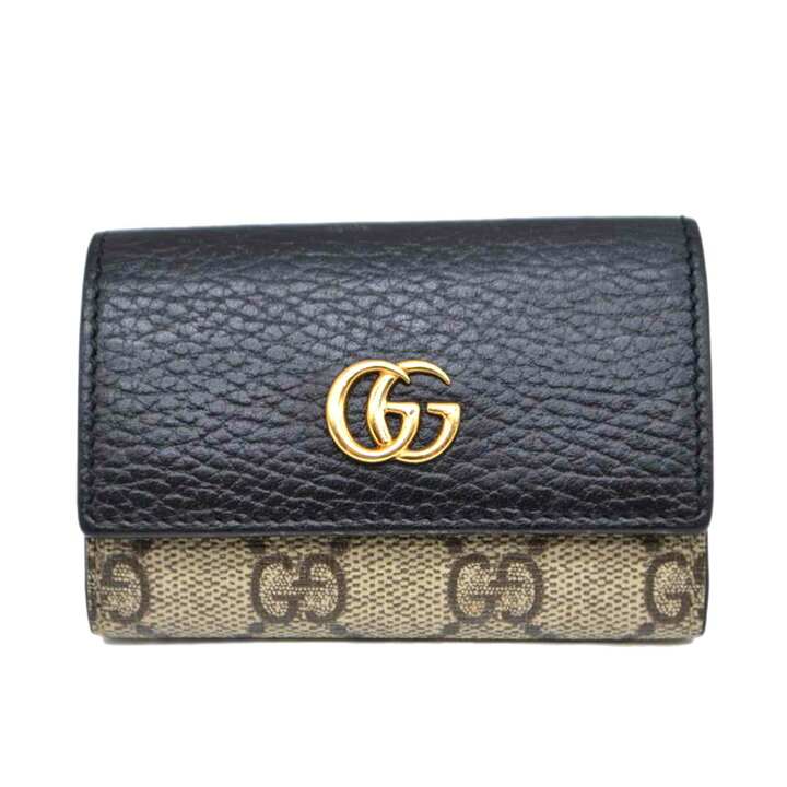 楽天市場】GUCCI グッチ/GGマーモントスプリームレザーキーケース6  