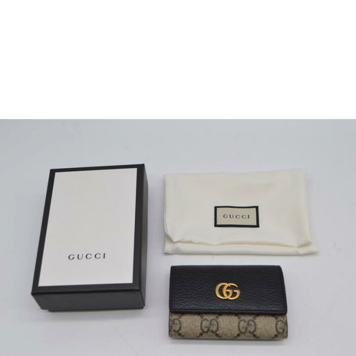 楽天市場】GUCCI グッチ/GGマーモントスプリームレザーキーケース6  