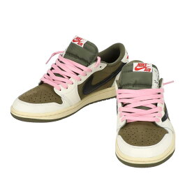 NIKE × TRAVIS SCOTT ナイキ×トラヴィススコット/AIR JORDAN 1 LOW OG SP/DM7866-200/Bランク/78【中古】