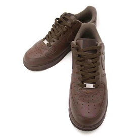 NIKE ナイキ/×Supreme AIR FORCE 1 LOWブラウン/CU9225-200/Aランク/69【中古】