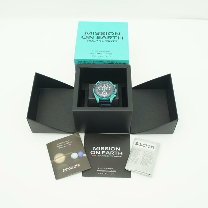 楽天市場】OMEGA×swatch オメガ×スウォッチ/MISSION ON EARTH POLAR  