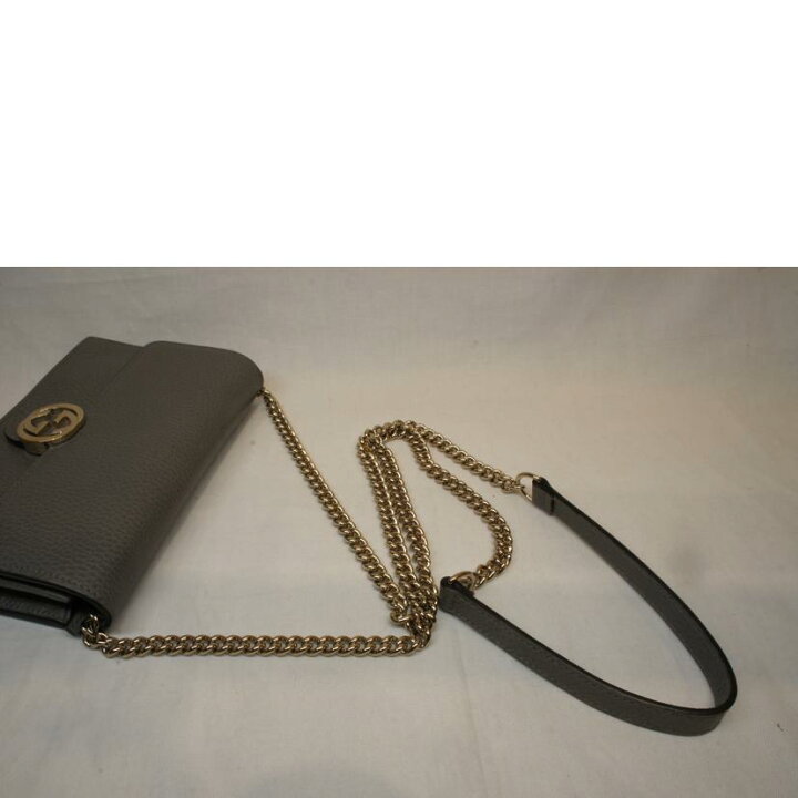 楽天市場】GUCCI グッチ/インターロッキングG/チェーンショルダー  