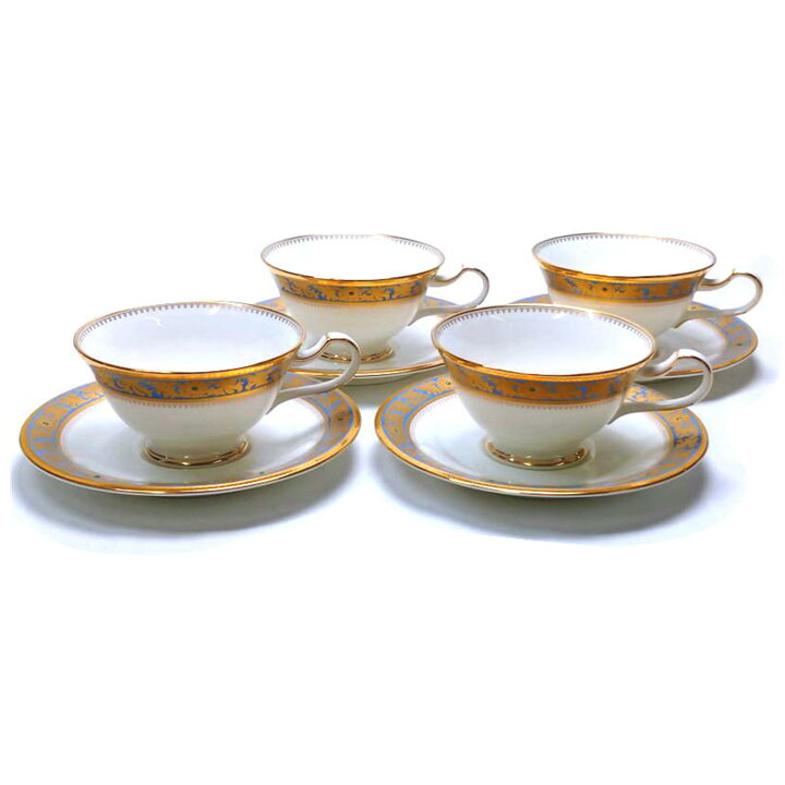 楽天市場】Noritake ノリタケ/グランブロシェ カップ＆ソーサー 4客 