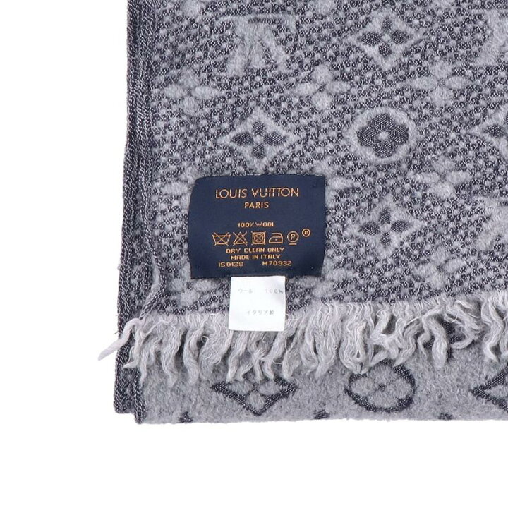 楽天市場】LOUIS VUITTON ルイ・ヴィトン/ロゴウールマフラー/M70932  