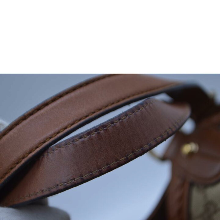 楽天市場】GUCCI グッチ/GGキャンバスインターロッキングGレザートート 