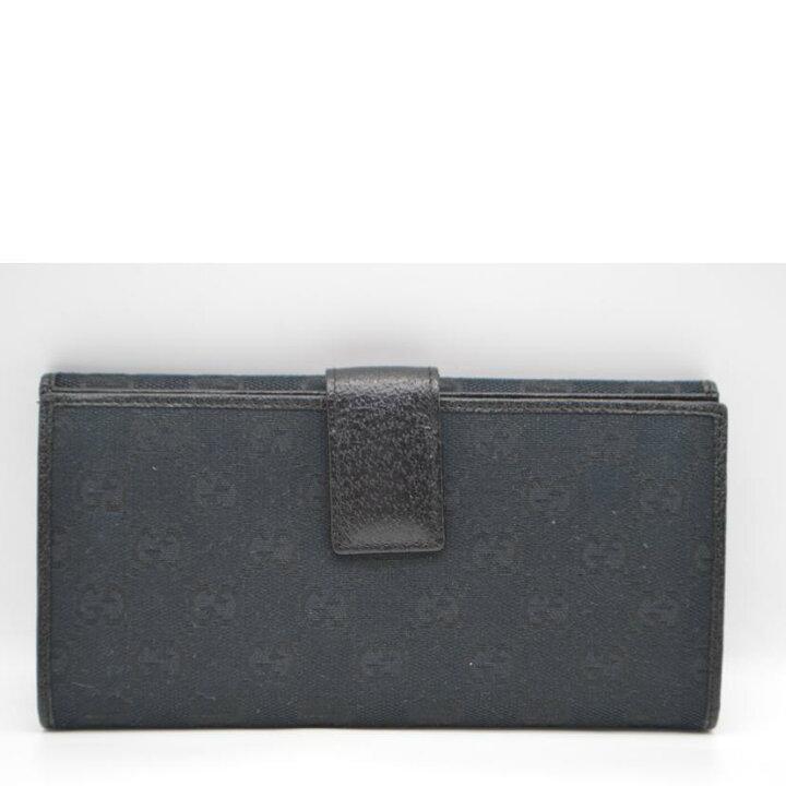 楽天市場】GUCCI グッチ/GGキャンバスプレートレザー長財布/112715/366 