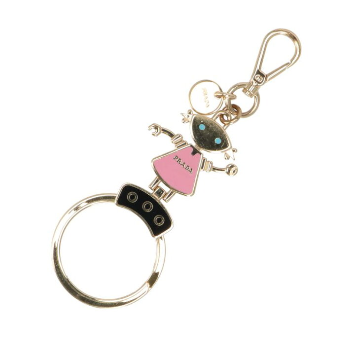 楽天市場】PRADA プラダ/チャーム型キーホルダー/Bランク/94【中古  