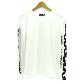 COMME des GARCONS コムデギャルソン/CDGアームプリントロングスリーブTシャツ/SZ-T007/Aランク/09【中古】