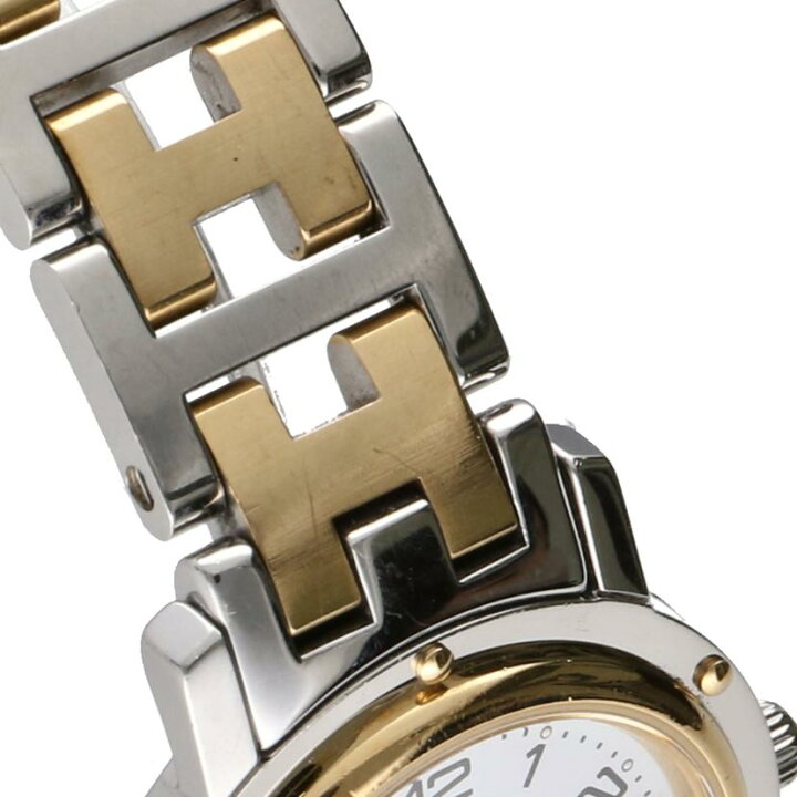 楽天市場】HERMES エルメス/クリッパー/クオーツ/CL4.220/171****/AB  