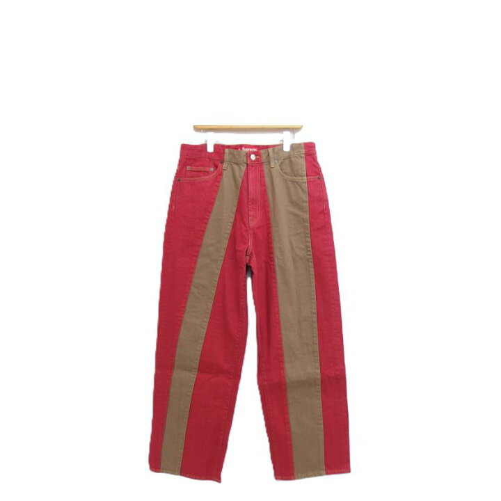 楽天市場】Supreme シュプリーム/Paneled Stripe Baggy Jean/Aランク 