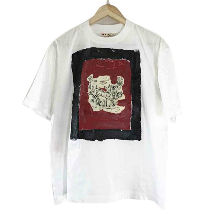 楽天市場】MARNI マルニ/バンビプリントTシャツ/THJET49P16/ABランク  