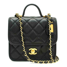 CHANEL シャネル/ココマークキャビアスキン2WAYハンド/C52*****/Aランク/75【中古】