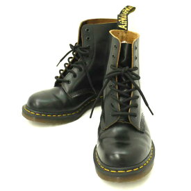 Dr.Martens ドクターマーチン/英国製8ホールブーツ/ブラック/1460/Aランク/69【中古】