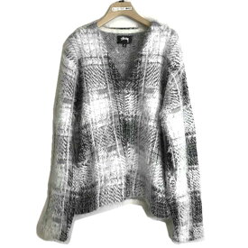 STUSSY ステューシー/Hairy Plaid cardigan/117169/ABランク/51【中古】