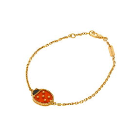 VanCleef& ヴァンクリーフ&アーペル/ Au750ラッキースプリングクローズドウイングレディバグブレスレット/Aランク/92【中古】