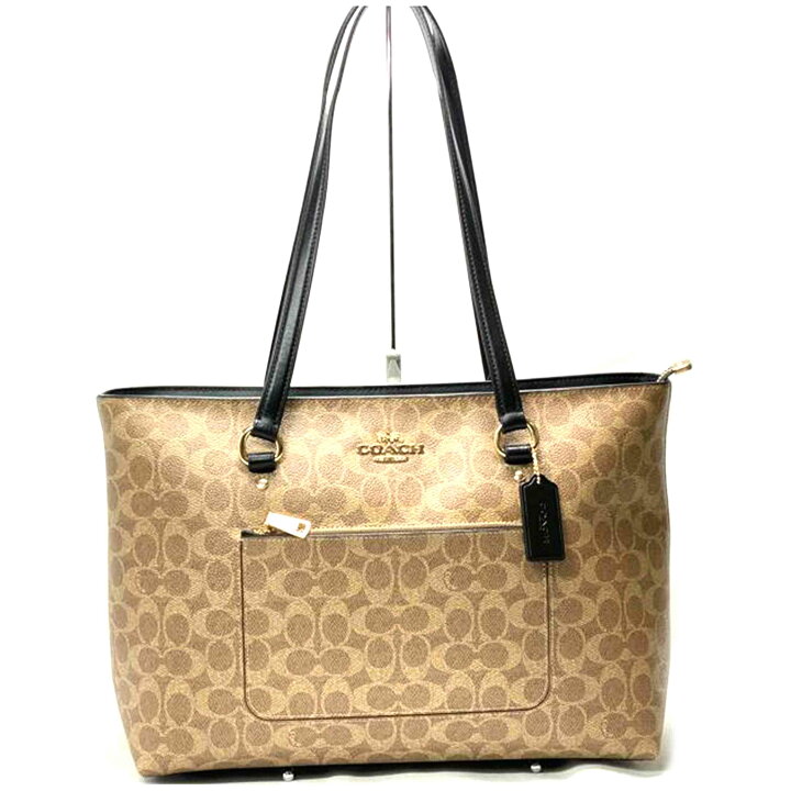 楽天市場】COACH コーチ/ステーショントート シグネチャーキャンバス 