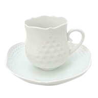 Meissen マイセン/マイセン ホワイトレリーフ カップ＆ソーサー/Aランク/69【中古】