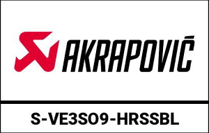 AKRAPOVIC / �A�N���|�r�b�` �X���b�v�I�����C�� (�X�e�����X�X�`�[��) Vespa GTS 125/150 i.e Super (2009 | S-VE3SO9-HRSSBL