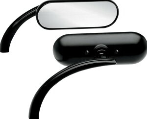 ARLEN NESS / アレンネス ミラー MINI-OVAL MICRO ブラック | 13-412