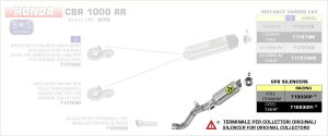 ARROW / A[ HONDA CBR 1000 RR '08/13 GP2 X`[_[N TCT[ + NpCv A[R | 71003GPI