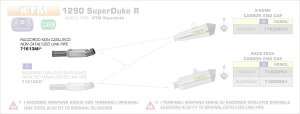 ARROW / A[ KTM 1290 SUPER DUKE XeX NpCv L^CU[ IWiRN | 71613MI