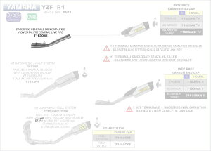 ARROW / A[ YAMAHA YZF R1 '15 X`[ NpCv NO KAT | 71630MI