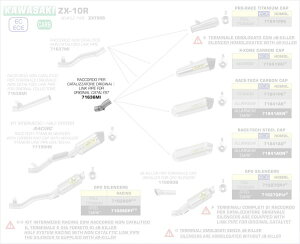 ARROW / A[ KAWASAKI ZX-10R 2016/2019 X`[NpCv ARROW TCT[ IWiRN | 71636MI
