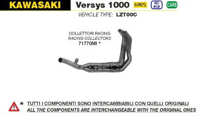 Arrow / A[ Kawasaki VERSYS 1000 '21 [VORN^[pCv XeX(G}O) | 71770MI
