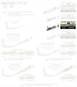 ARROW / A[ BMW S1000Rr 2019- Pro-Race jN GL][Xg (E}[N) EFfbhNpC | 71903PRI
