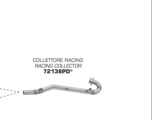 ARROW / A[ KSR MOTO TW 125 SM '17 XeXRN^[| 72138PD | 72138PD