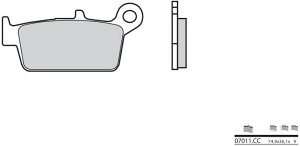 BREMBO / u{ u[Lpbh 07011CC J[{Z~bN | 07011CC