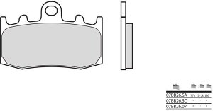 BREMBO / u{ u[Lpbh 07BB2607 I[KjbN | 07BB2607