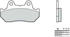 BREMBO / u{ u[Lpbh 07HO10SP V^[hE^ | 07HO10SP