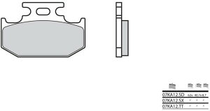 BREMBO / u{ u[Lpbh 07KA12SD V^[hE^ | 07KA12SD