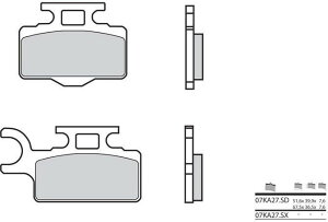 BREMBO / u{ u[Lpbh 07KA27SX V^[hE^ | 07KA27SX