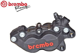 Brembo / ブレンボ 右 フロントブレーキキャリパー ブラックチタニウム WITH レッド LOGO P4-40C | 20516588